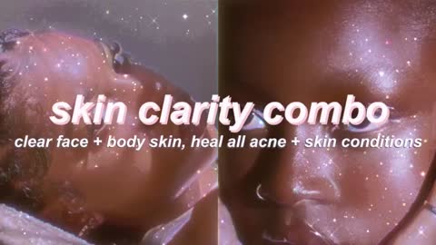 Extreme Clear skin + treatment subliminal [NO DETOX] (listen once)