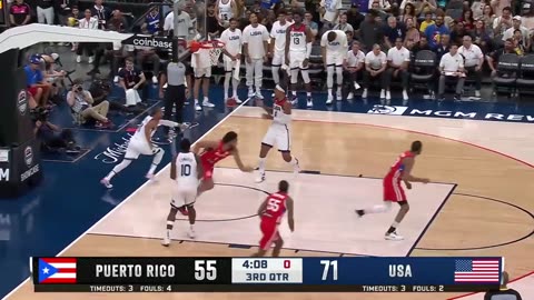 Puetro Rico vs USA chowcase full game highlights