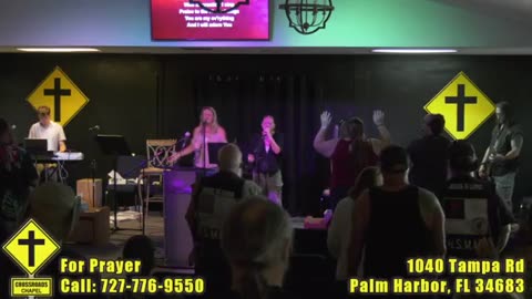 Praise & Worship Music at Crossroads Chapel Palm Harbor on Sunday 7/14/2024