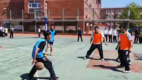 Campus 3v3 basketball game in China！！！！