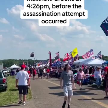 New Video Appears to Show Thomas Matthew Crooks at Butler Rally Before Assassination Attempt