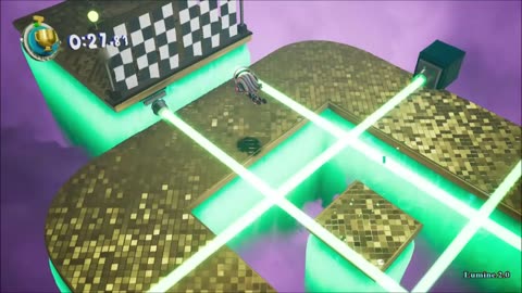 Sackboy A Big Adventure (PS4) (64) Knitted Knight Trial 13 - Sweet Beams (Gold)