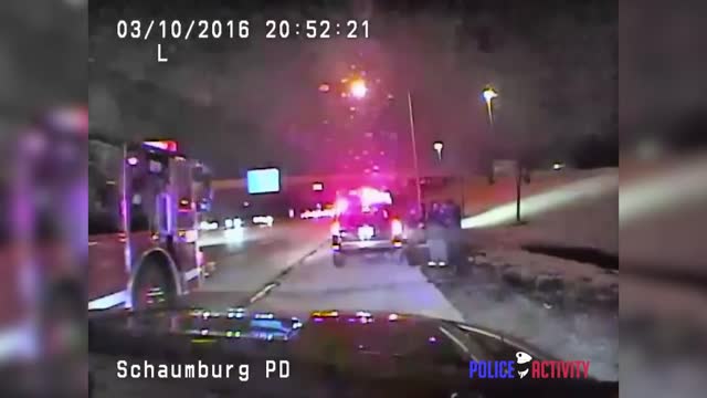 Dashcam Video Captures Schaumburg Police Saving Baby's Life