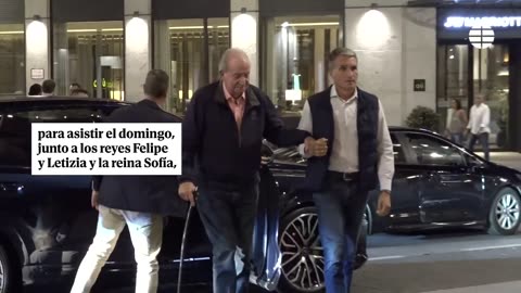 El rey Juan Carlos I, en Madrid para asistir al funeral de su sobrino Juan Gómez-Acebo