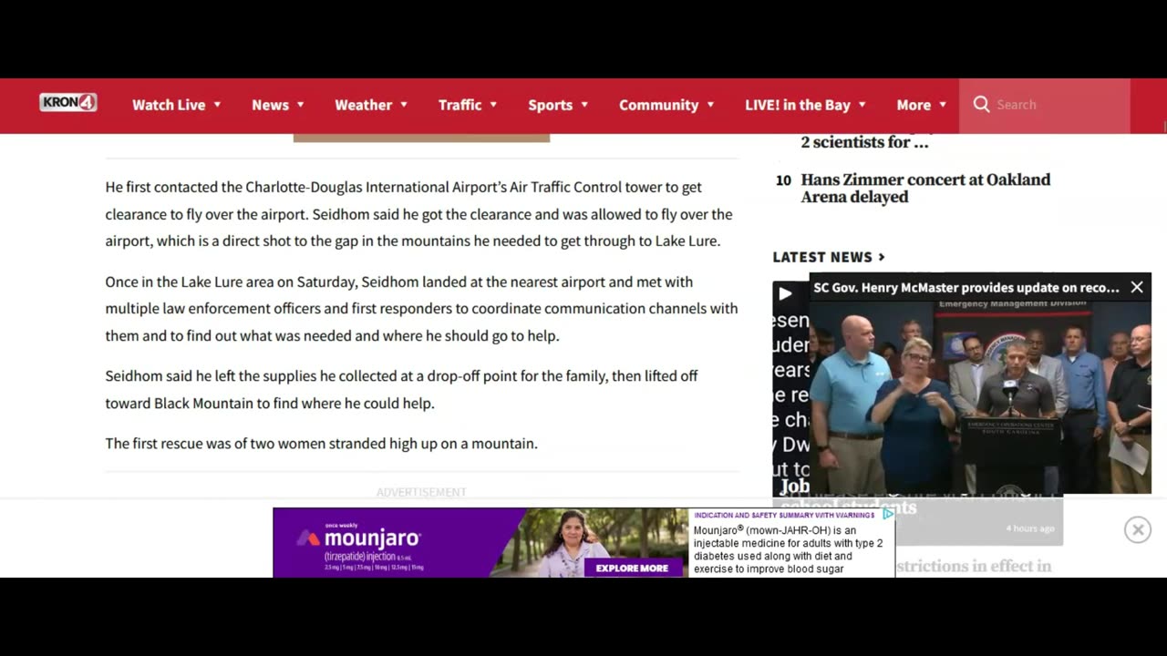 North Carolina town officials threaten pilot with arrest for helping flood victims!