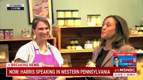 KAMALA HARRIS: DEBATE PREP HIGHLIGHT? "BEING AT THE SPICE STORE" 🥴🌶️