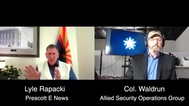 Col Waldron has Full Faith in the Az State Senators. He is consulting with members of the Senate..m
