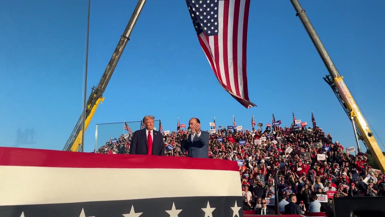 Hearing over 100,000 people sing God Bless the USA in Butler,PA is a moment I will never forget