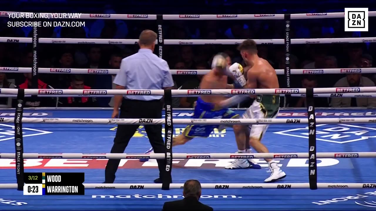 CRAZY KO! Leigh Wood Knocks Out Josh Warrington!