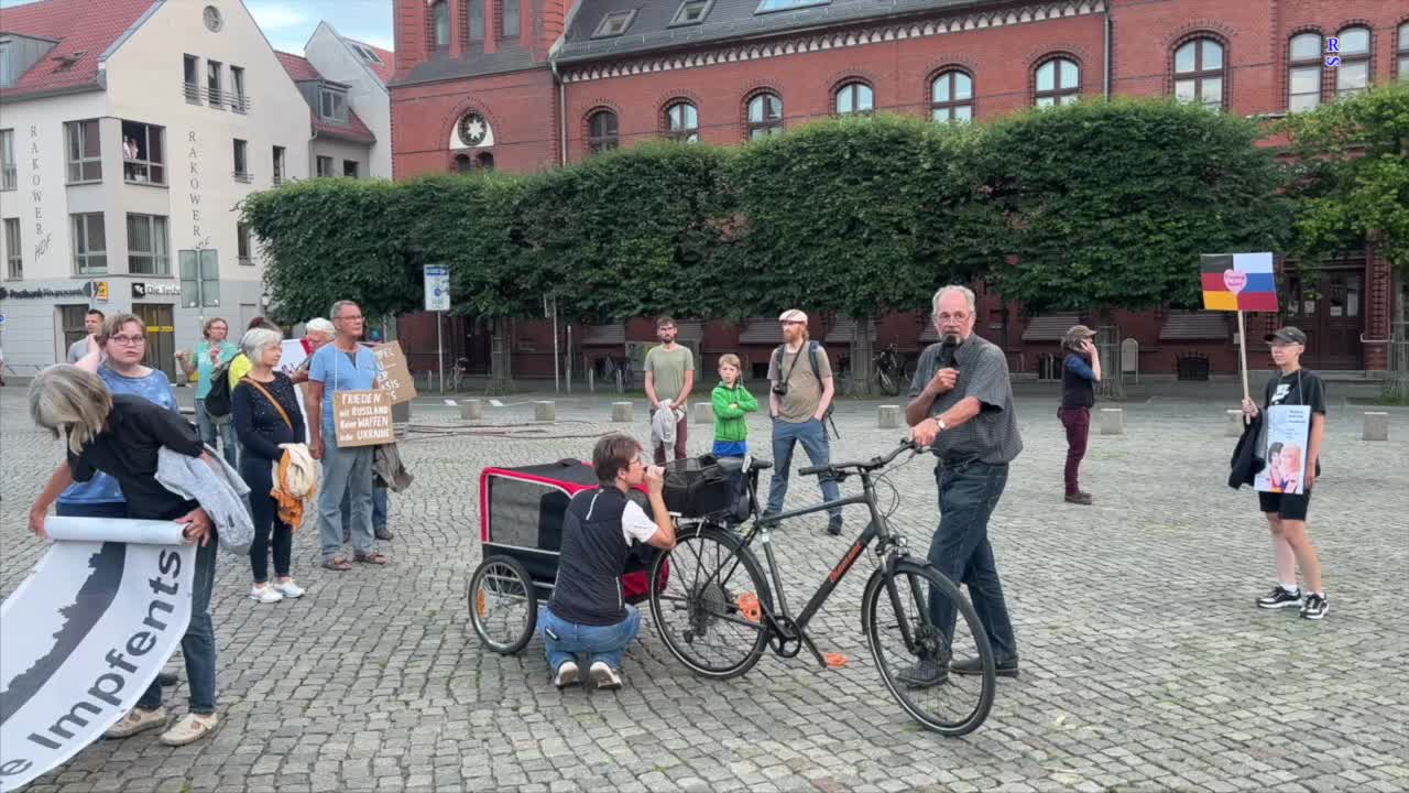 Greifswald - Der heutige Protestmarsch 04-07-2022