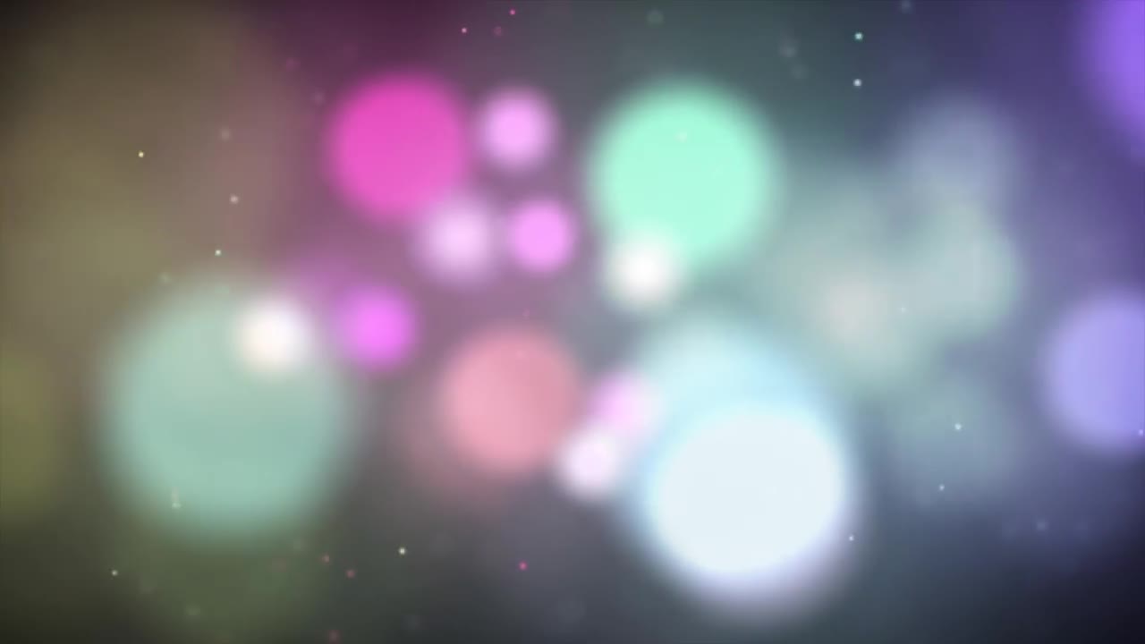 Unfocused All Colors Circles | 4K Relaxing Screensaver