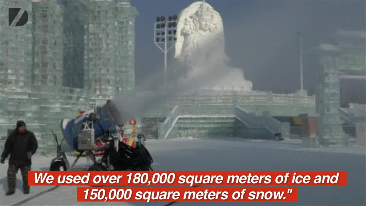 Epic Chinese Ice Festival