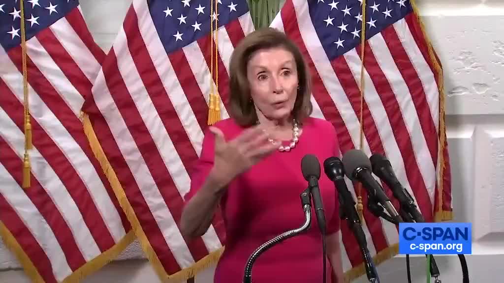 Pelosi: "Keep government open... to address the full Obama agenda of building back better."