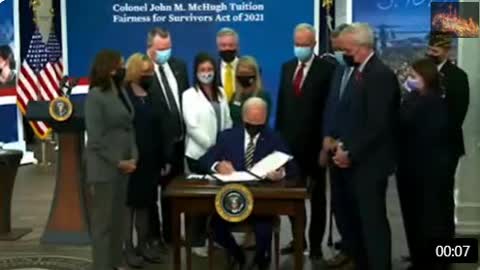 Biden, I'm not going to read it all