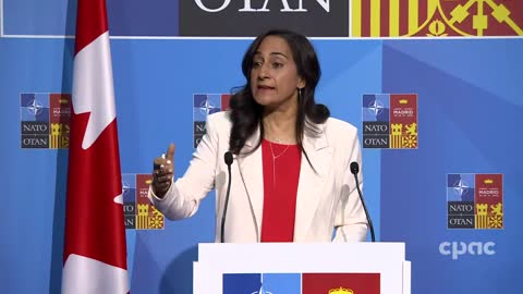 Defence Minister Anita Anand holds joint news conference with Latvian counterpart – June 29, 2022
