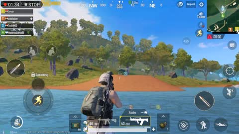 Pubg Mobile Game Sanhock Map Moving Around Paradise Temple killing Enemies