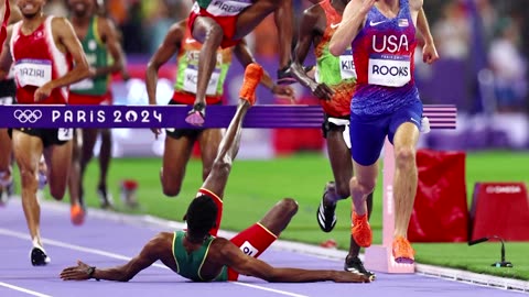 Ethiopia's Girma in hospital after fall in Olympic steeplechase