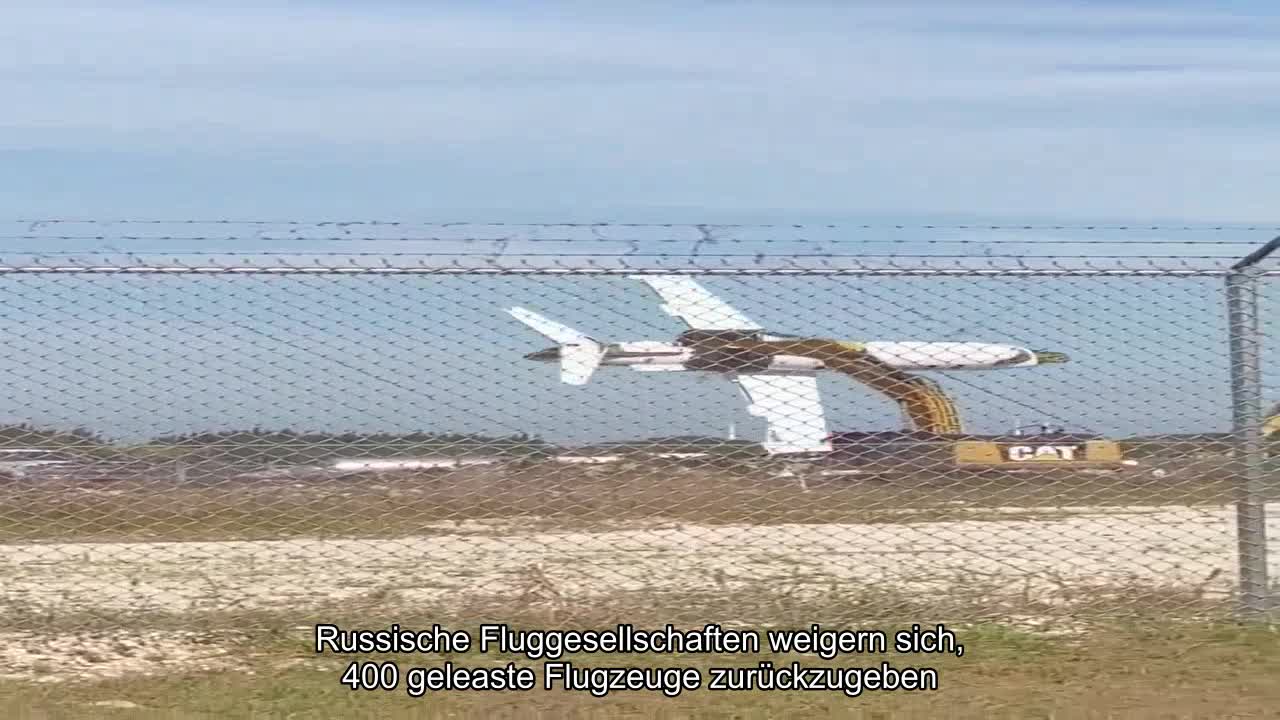 Russische Fluggesellschaften weigern sich, 400 geleaste Flugzeuge zurückzugeben