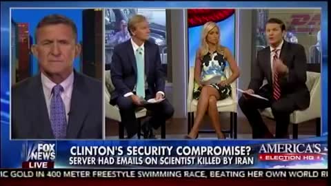 Lt. General Michael Flynn Slams Hillary Clinton's Careless Email Controversy
