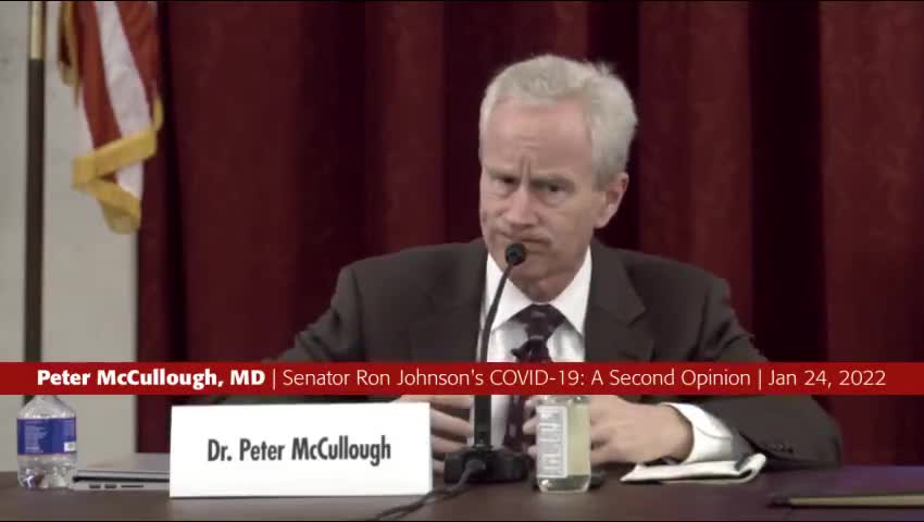 CDC is lying when they say COVID-19 vaccines reduce hospitalizations notes Peter McCullough, MD