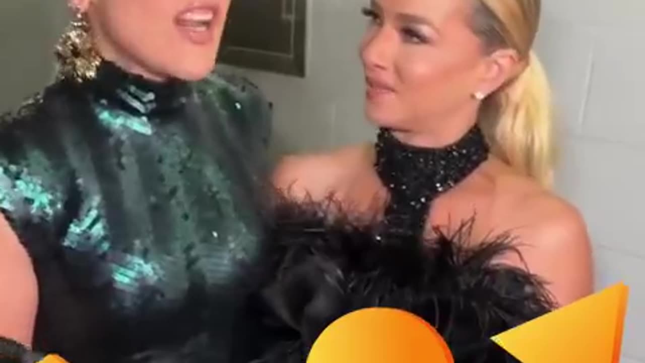 ANGÉLICA VALE EN EL BACKSTAGE DE PREMIOS LO NUESTRO