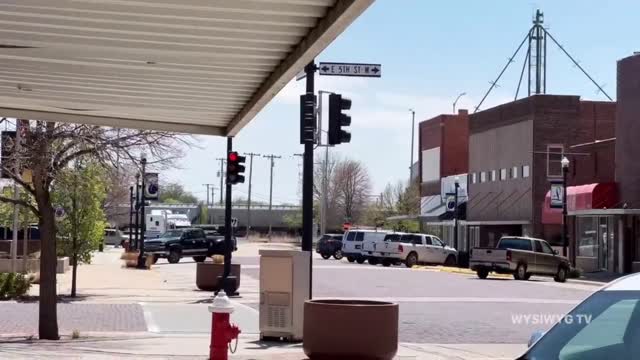 The People's Convoy Roll Through a Small Nebraska Town