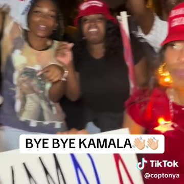 Look at all these white supremacists celebrating Kamala's demise against Trump.mp4
