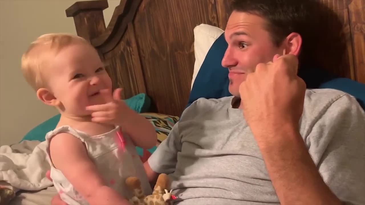 Funny And Sweet Father | Funny Babies Video