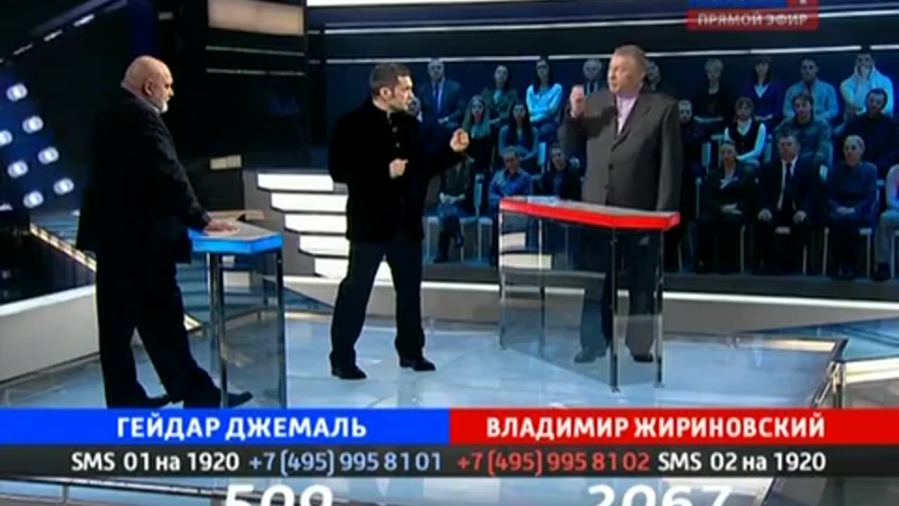 Duel – Heydar Dzhemal vs V. Zhirinovsky (02-24-2011)