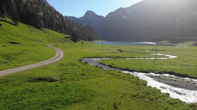 See the green hill area from the camera's eyes with Afghan music