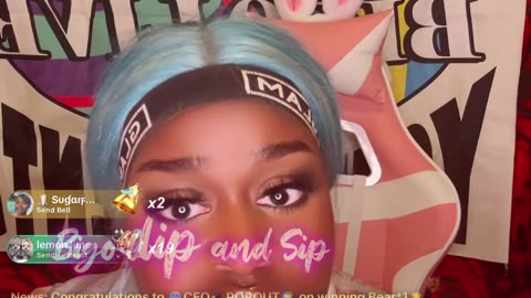 MadamLo reads Keyz n Ebbimay for filth after fake fallout for end of month 6/30/24 #bigoclipandsip