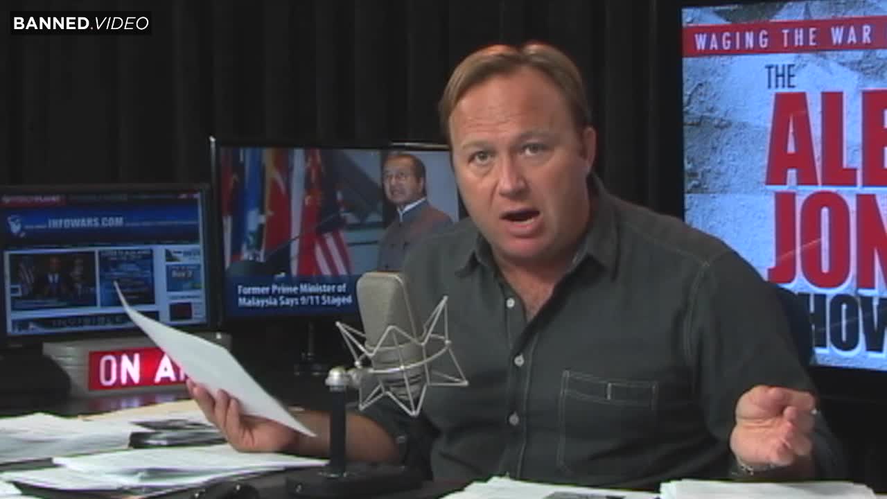 BREAKING Alex Jones Exposes The Enron-style Climate Change Scam.