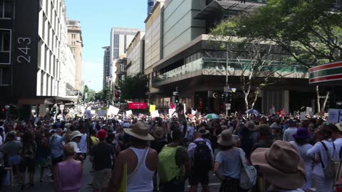 World Wide Rally for Freedom, Brisbane, Australia, 20 November 2021