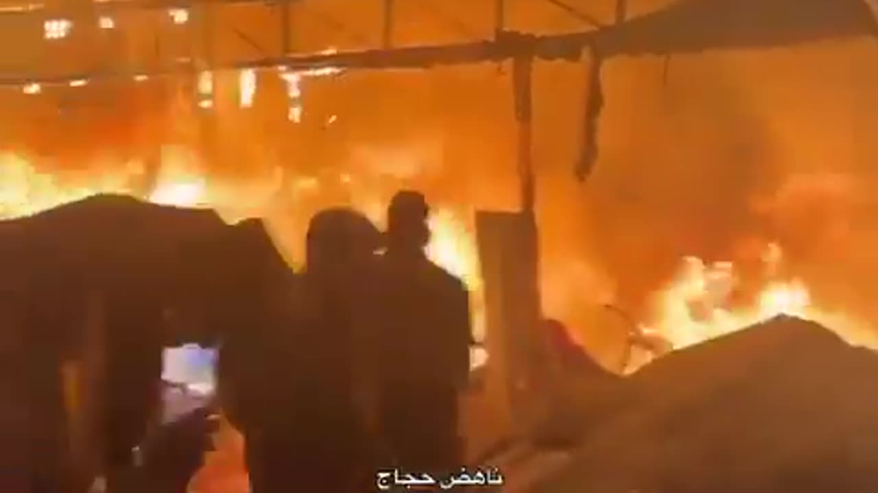 Tragic Bombing at Al-Aqsa Martyrs Hospital Leaves Displaced Families in Flames While Asleep