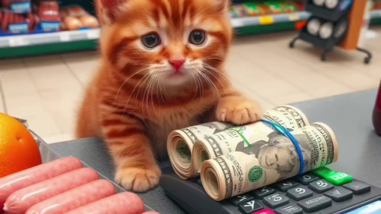 Cute cat funny video 🥰🥰