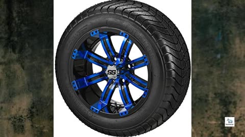 Review - RM Cart 12" Casino Black/Blue with 215/40-12 LSI Elite Tires (Set of 4) -