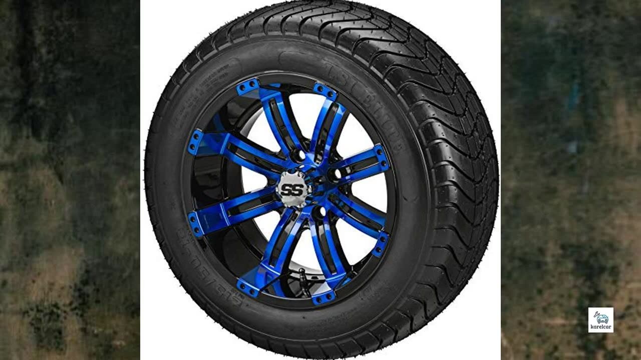 Review - RM Cart 12" Casino Black/Blue with 215/40-12 LSI Elite Tires (Set of 4) -