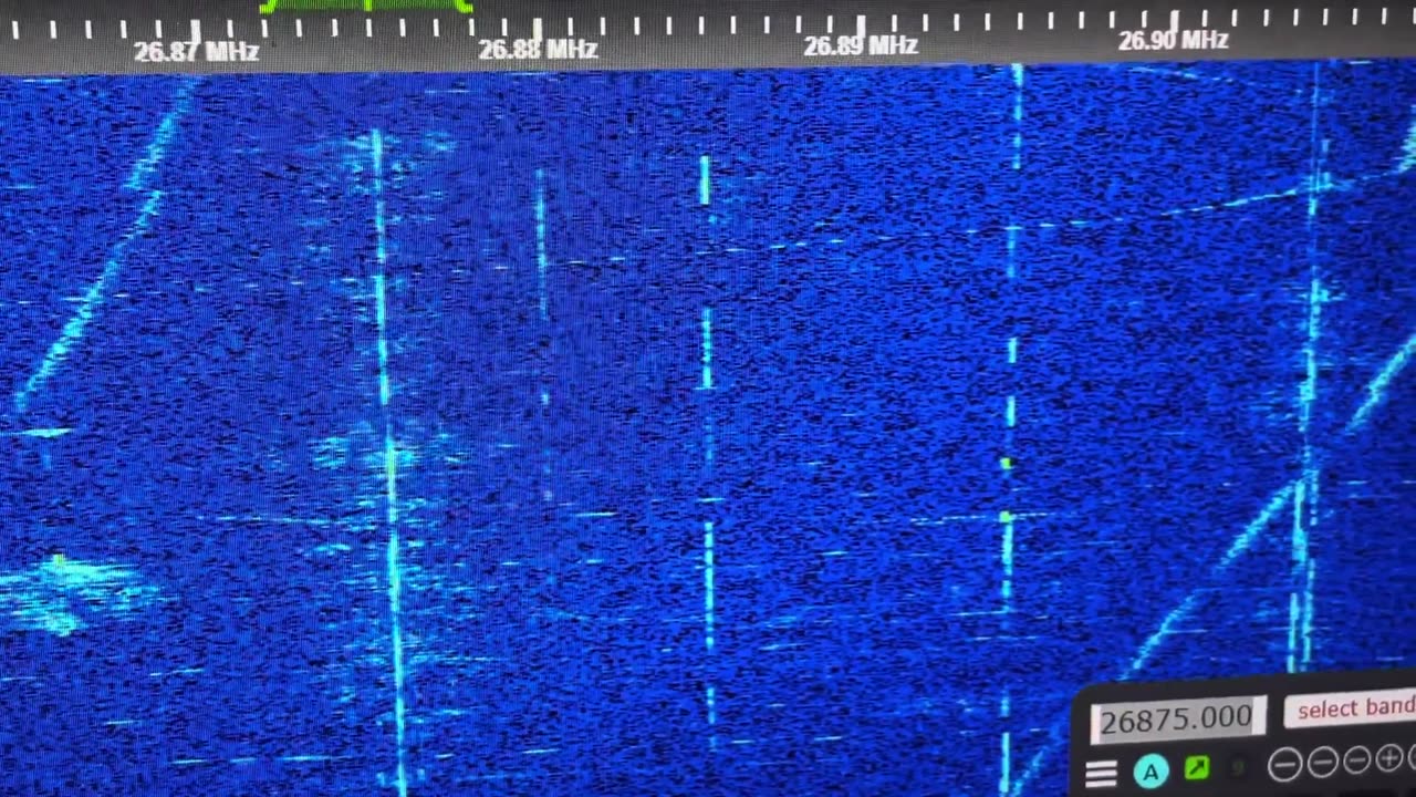 26.745 MHz FM Paging Various Data Signals + “Idle Carrier” G8JNJ SDR 07 07 2024