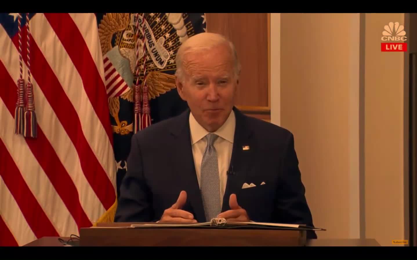 Joe Biden Speaks on Economy, Inflation - "another congress should do it with"