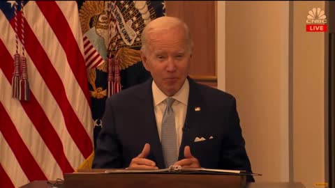 Joe Biden Speaks on Economy, Inflation - "another congress should do it with"