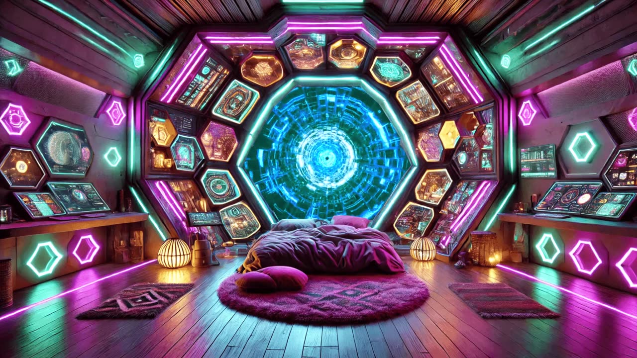 Astral Peace | Space Ship Quarters for Deep Relaxation and Study | Cosmic Meditation Music