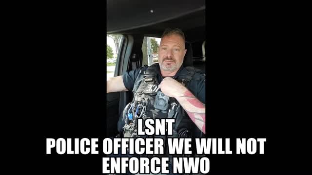 Police Officer Not Onboard NWO