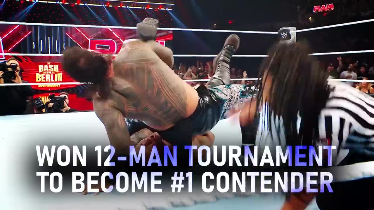 Bron Breakker vs. Jey Uso - Intercontinental Title Match: Raw hype package