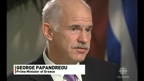 George Papandreou Interview With The Canadian CBC