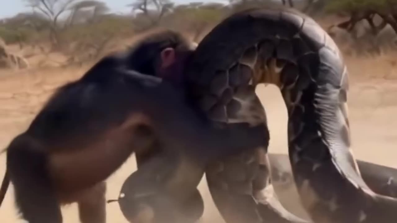 Chimpanzee vs Snake