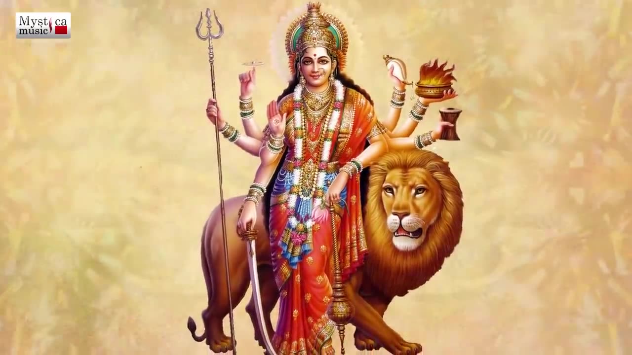 Mahishasura Mardini Stotram with Lyrics | Navratri 2023 | Anandmurti Gurumaa