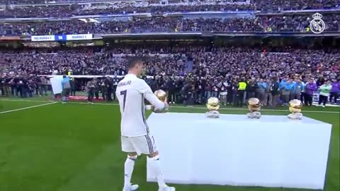 Cup in Ronaldo's hands