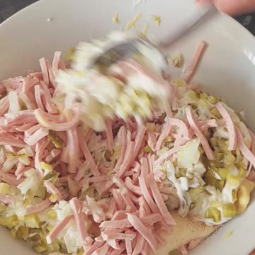 Old Style German Salad #food #salad #recipe #cooking #homemade