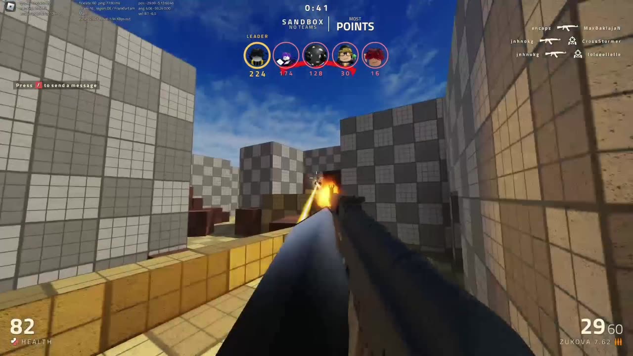 Night Lovell - Live Television❤️🔥🖥 (Roblox Game Unite FPS game)