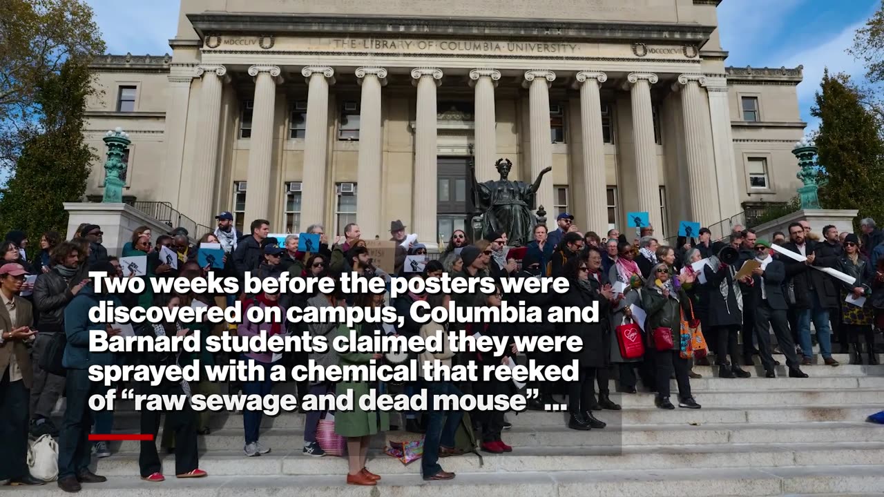 Anti-Semitic skunk posters spread across Columbia University